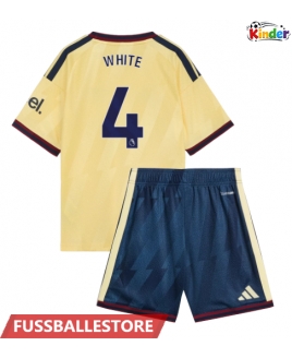 Günstige Arsenal Ben White #4 3rd trikot Kinder 2026-27 Kurzarm (+ Kurze Hosen)